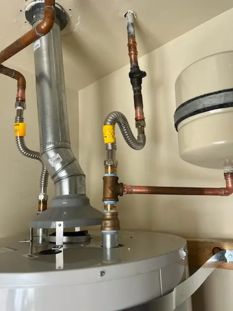 Water heater installation and plumbing repair in Londonderry